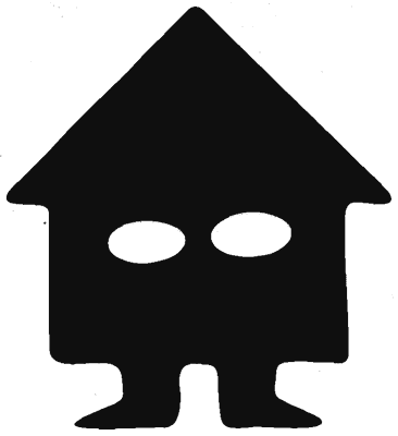Logo maison bleue